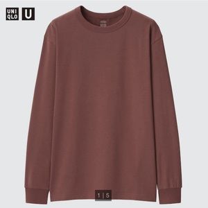 Uniqlo Heattech Cotton Crew Neck Long Sleeve